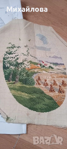 Гоблен за довършване "Лято" от сезоните на Вилер 