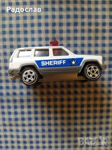 стара количка Majorette Jeep Sheriff