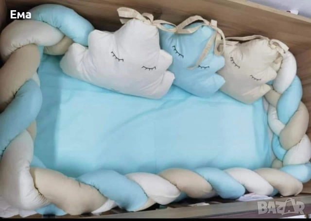 Обиколници за бебешко легло, снимка 13 - Спално бельо и завивки - 51881269