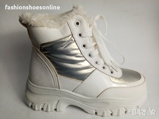 Дамски спортни боти с топла вата. , снимка 1