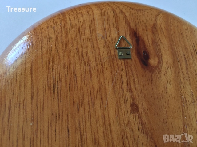 Дървено пано дърворезба декоративна чиния за стена, снимка 5 - Пана - 41103577