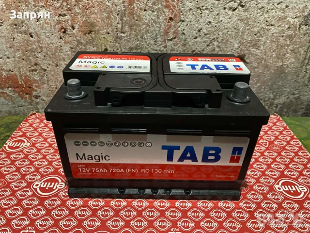 Акумулатор 75 амп/ч с гаранция
