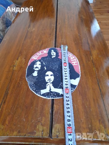 Стара емблема Black Sabath, снимка 2 - Други ценни предмети - 33874171