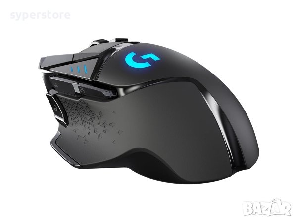 Мишка Геймърска Безжична Logitech Lightspeed G502 25600DPI 11btns RGB Подсветка, снимка 5 - Клавиатури и мишки - 37237331