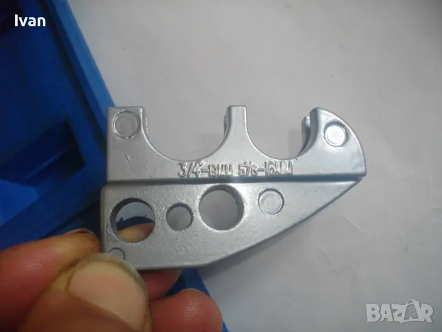 НОВА НЕМСКА ОРИГИНАЛНА РЪЧНА НОЖИЦА 5 ПРИСТАВКИ ЗА РЯЗАНЕ НА ПВЦ ТРЪБИ ЛАЙСНИ ПРОФИЛИ POWERFIX PROFI, снимка 16 - Други инструменти - 48998330