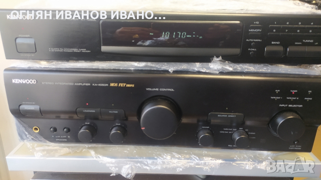 Kenwood KT-1050L перфектен тунер, снимка 2 - Ресийвъри, усилватели, смесителни пултове - 44512780