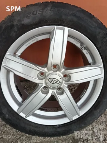 Оригинални джанти за KIA и HYUNDAI 16 цола със зимни гуми, снимка 3 - Гуми и джанти - 56196599
