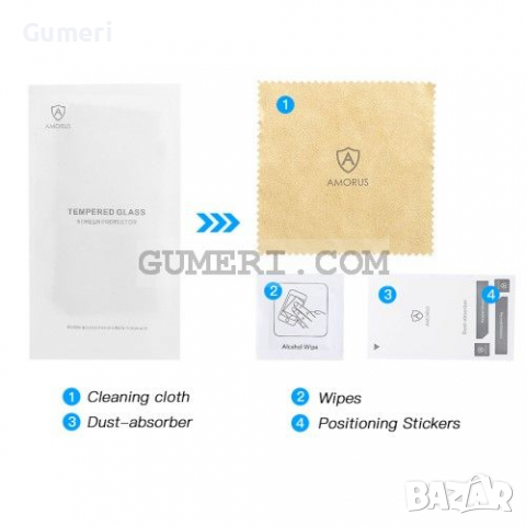  Xiaomi 11T Pro Стъклен Протектор За Целия Екран Full Glue, снимка 8 - Фолия, протектори - 36549532