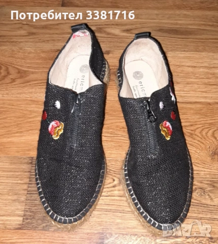 Нови Eric Michael  37 номер, снимка 2 - Дамски ежедневни обувки - 53936466