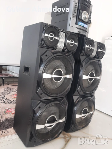 Мощна музика колони двойни 12 ски и уредба sony, снимка 4 - Аудиосистеми - 54187601