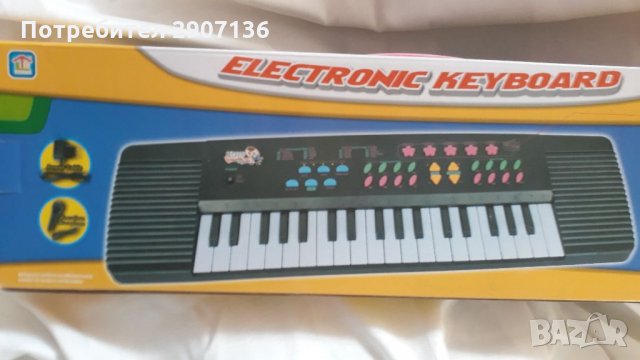 ЙОНИКА ЕЛЕКТРИЧЕСКА С КАБЕЛ И МИКРОФОН И БАТЕРИИ , снимка 4 - Музикални играчки - 34969479