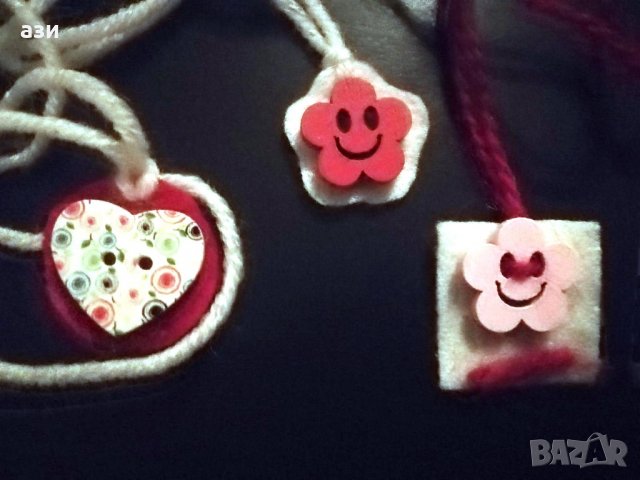 Мартеници от вълна, арт модели, снимка 13 - Други - 31646418