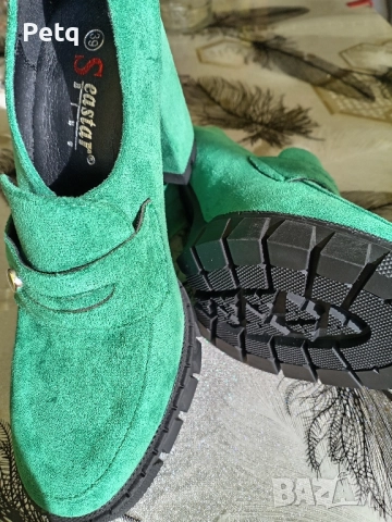 Зелени обувки , снимка 1