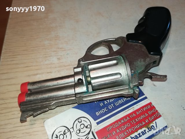 МЕТАЛЕН ПИСТОЛЕТ БУРЕТАР 2502240738, снимка 6 - Антикварни и старинни предмети - 44456292