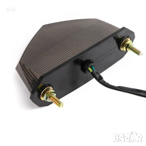 Стоп за мотор, Мотоциклети Скутери ATV, опушен черен, снимка 2 - Аксесоари и консумативи - 54039138