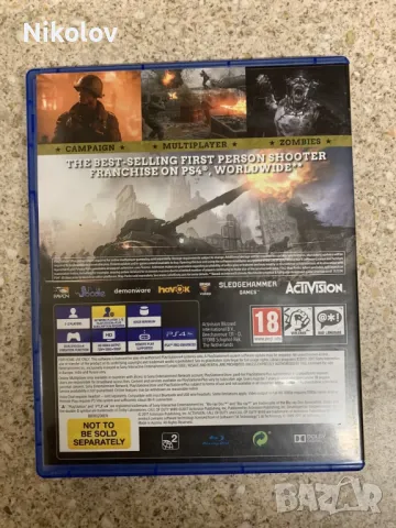 Call of Duty WWII PS4 COD (Съвместима с PS5), снимка 3 - Игри за PlayStation - 49215442