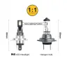 LED крушки H4 12V – NA281, снимка 2