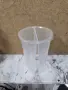 150 бр Двойна PVC чаша за напитки 2х 350мл., снимка 2