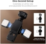 Нова Компактна магнитна видео лампа с Type-C заряд за DJI Pocket 3, снимка 2