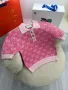 Gucci Дамска Розова Къса Блуза С Къс Ръкав Гучи Код A511, снимка 1
