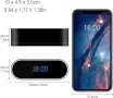 Часовник с камера, HD 1080P WiFi камера с будилник с нощно виждане, снимка 4