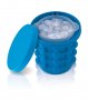 СИЛИКОНОВА ЛЕДАРКА И ФОРМА ЗА ЛЕД ICE CUBE MAKER GENIE - код 3073, снимка 2