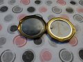 Zvaigznite стара месингова пудриера , снимка 7