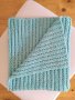 Ръчно плетено бебешко одеяло , снимка 1 - Спално бельо и завивки - 39356442