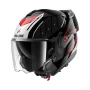 Каска Shark Oxo Rydger Black Silver Red, снимка 4