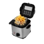 Фритюрник ЕК-051SS, 1,5 Литра, 1000W, Koшница с дръжка, Терморегулатор 0-190°С , снимка 2