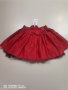 Червена детска пола, снимка 1 - Детски рокли и поли - 42902348