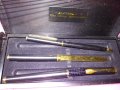 ALEXANDER ® Fine writing instruments ЛУКС КОМПЛЕКТ ПОЗЛАТЕНИ ПИСАЛКА ХИМИКАЛКА НОЖ За ПИСМА 42926, снимка 6
