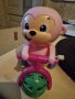 Бебешка играчка маймунка 10 см.розова, снимка 1 - Електрически играчки - 36678936