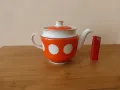 Украински порцеланов чайник 1975 г, снимка 1