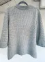 Красива сива блуза кашмир, снимка 6
