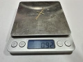 Златен кръст 14к, 0,92гр , снимка 2