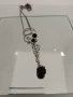 Красиво сребърно колие с естествени камъни , снимка 2