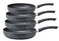 Комплект тигани, Не-залепващо покритие, 22 MG + 24 MG + 26 MG + 28 MG , снимка 2