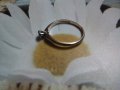 Златен пръстен с диамант годежен, снимка 5