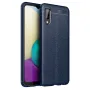 Samsung Galaxy A02 Удароустойчив Litchi Skin Калъф и Протектор, снимка 3