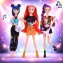 Комплект K- POP Devil Hunter Girls ❤️  3 бр пеещи , модни кукли, 30 см, снимка 6