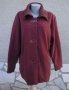 3XL Ново палто във винен цвят, снимка 1 - Палта, манта - 39192972