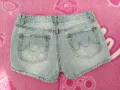 Дамски къси панталонки с камъни размер С , снимка 2