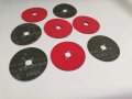VSM XF870 Ceramics фибър диск процепен 125x22,P40 и P60 зърнистост 