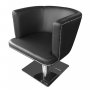Фризьорски стол тип кресло М720, Черен, снимка 1