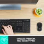 Комплект мишка и клавиатура Logitech – MK270, безжичен, черен Ново, снимка 5