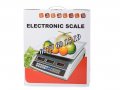 Електронен кантар до 40 кг с пластмасова тарелка, снимка 3