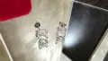 CARTIER C de Cartier White Gold Stud Diamond Дамски Обеци, снимка 6