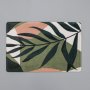 2933 Мека постелка за баня Тропически листа, снимка 2