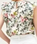 Дамска блузка с флорални мотиви, снимка 2